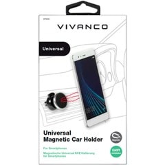 Vivanco Magnetic Silver Car Phone Mount - 2