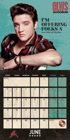 Elvis 2023 A3 Calendar - 2