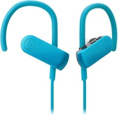 Audio Technica ATH-SPORT50BT SonicSport Blue Bluetooth Earphones - 2