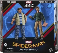 Peter Parker & Ned Leeds (2 Pack) 60th Anniversary Spider-Man Hasbro Marvel Legends Action Figures - 9
