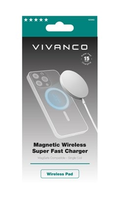 Vivanco QI 15W Magsafe Compatible Wireless Charger - 3