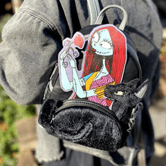 Sally & Cat Mini Backpack Nightmare Before Christmas hmv Exclusive Loungefly - 2