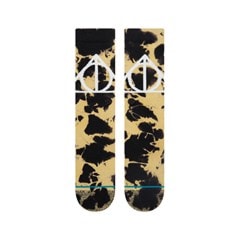 Harry Potter Cloak Wand Stone Socks (Large) - 2
