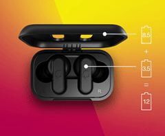 Skullcandy Dime Golden Orange True Wireless Bluetooth Earphones - 11
