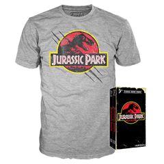 Jurassic Park VHS Funko Boxed Tee (Small) - 1