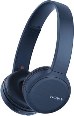 Sony WHCH510 Blue Bluetooth Headphones - 1