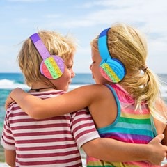 Vybe Stress Buster Purple Kids Headphones - 5