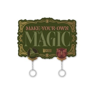 Wicked Part Two Key Hanger With Keyring