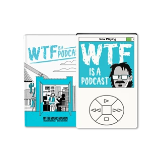 WTF is a Podcast with Marc Maron Deluxe Hardback By Brian Box Brown & Marc Maron