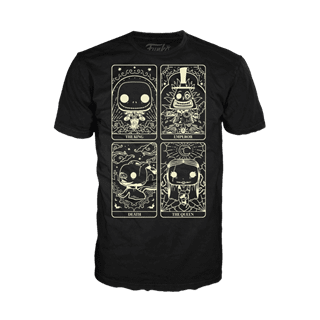 Tarot Card Nightmare Before Christmas Funko Tee