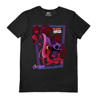 Catnap Poppy Playtime hmv Exclusive Black Tee