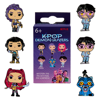 K-Pop Demon Hunters Funko Pop Vinyl Loungefly Mystery Pins