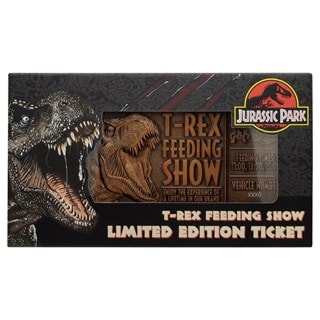 Jurassic Park Feeding Show Replica Ticket