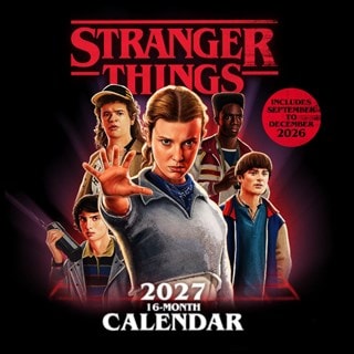Stranger Things 5 2027 Square Calendar