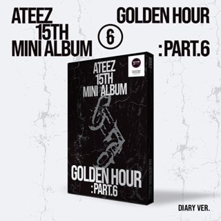 ATEEZ - GOLDEN HOUR: Part.6 (hmv Exclusive) DIARY Ver.
