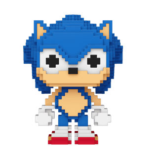 8 Bit Sonic The Hedgehog Funko Pop Vinyl