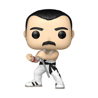 Freddie Mercury White Singlet 496 Queen Funko Pop Vinyl