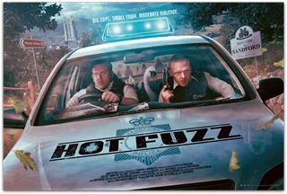 Hot Fuzz Kevin Wilson 61cm x 91cm Fine Art Poster