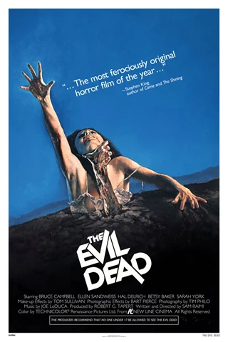 Evil Dead Original Key Art 61cm x 91cm Fine Art Print