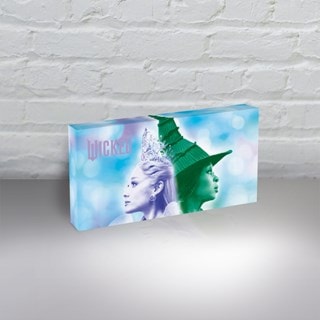 Elphaba & Glinda Wicked For Good Letterbox Light Up Canvas