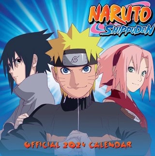 Naruto Shippuden 2024 Square Calendar