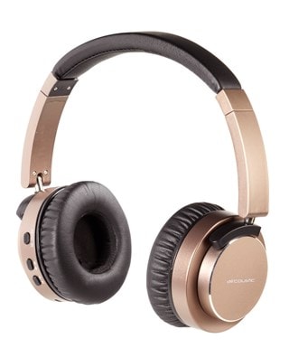 Vivanco Aircoustic HighQ Rose Gold Active Noise Cancelling Bluetooth Headphones