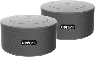 Defunc Duo Silver Bluetooth Speakers