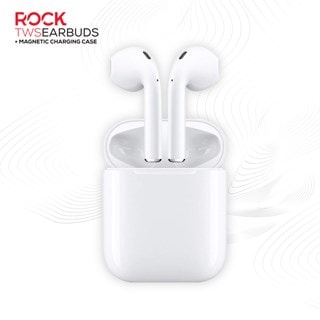 Rock TWS White True Wireless Bluetooth Earphones
