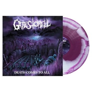 Death Comes to All - Purple & White Swirl Vinyl