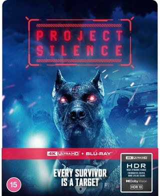 Project Silence Limited Edition 4K Ultra HD Steelbook