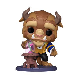 Beast With Enchanted Rose 1826 Beauty & The Beast Funko Pop Vinyl Premium