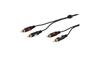 Vivanco RCA to RCA Gold Connector Cable 2.5m