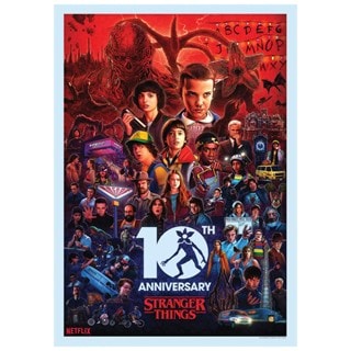 Stranger Things 10th Anniversary Limited Edition A3 Art Print