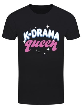 K-Drama Queen Black Tee