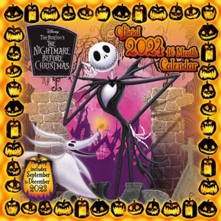Nightmare Before Christmas hmv Exclusive 2024 Square Calendar