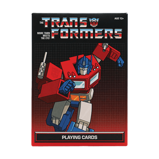 Transformers Playing Cards
