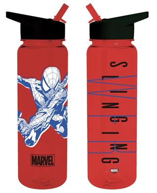 Spider-Man Slinging Plastic Drinks Bottle