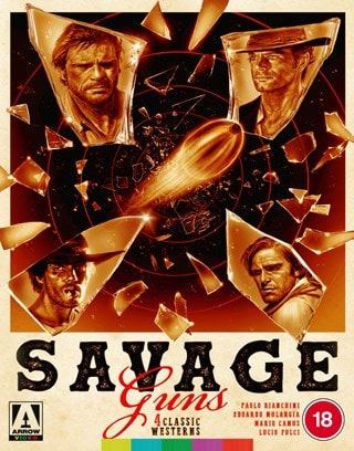 Savage Guns: Four Classic Westerns (Volume 3)