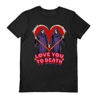 Love You To Death Steven Rhodes 10th Anniversary Black Tee