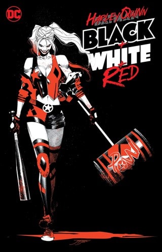Harley Quinn Black & White & Red DC Comics Graphic Novel