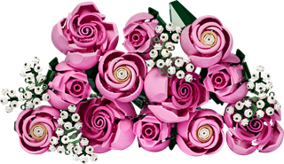 Bouquet Of Pink Roses LEGO Botanicals