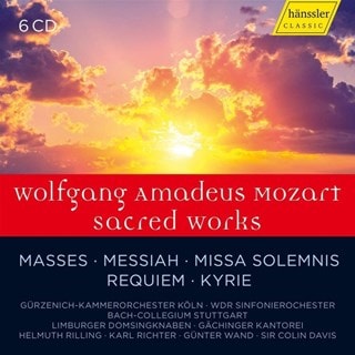 Wolfgang Amadeus Mozart: Sacred Works