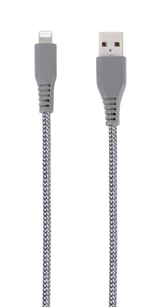 Vivanco Grey Longlife Lightning Cable 2.5m