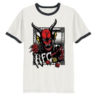 Hellfire Club Stranger Things 5 Ringer Tee