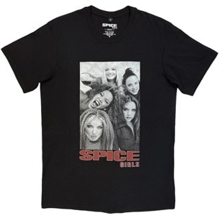 Spice Girls Group Huddle Black Tee