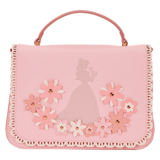 Belle Floral Lace Disney Princess Loungefly Crossbody Bag