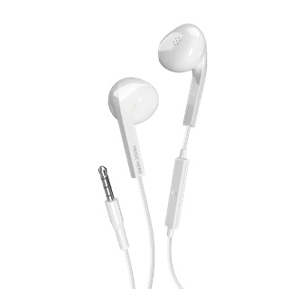 Music Hero Prism White Earphones