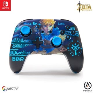 PowerA Enhanced Wireless Controller Lumectra for Nintendo Switch - Wake up link