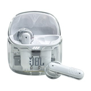JBL Tune Flex Ghost Edition White Active Noise Cancelling True Wireless Bluetooth Earphones