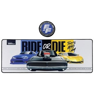Ride Or Die Fast & Furious Desk Pad And Coaster Set